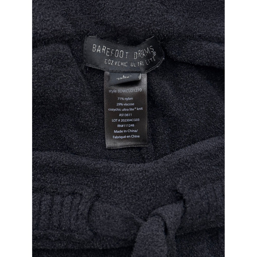 Barefoot Dreams Black Cozy Knit Jogger Pants - Picture 7 of 7